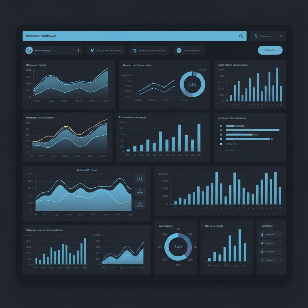 Business solutions dashboard